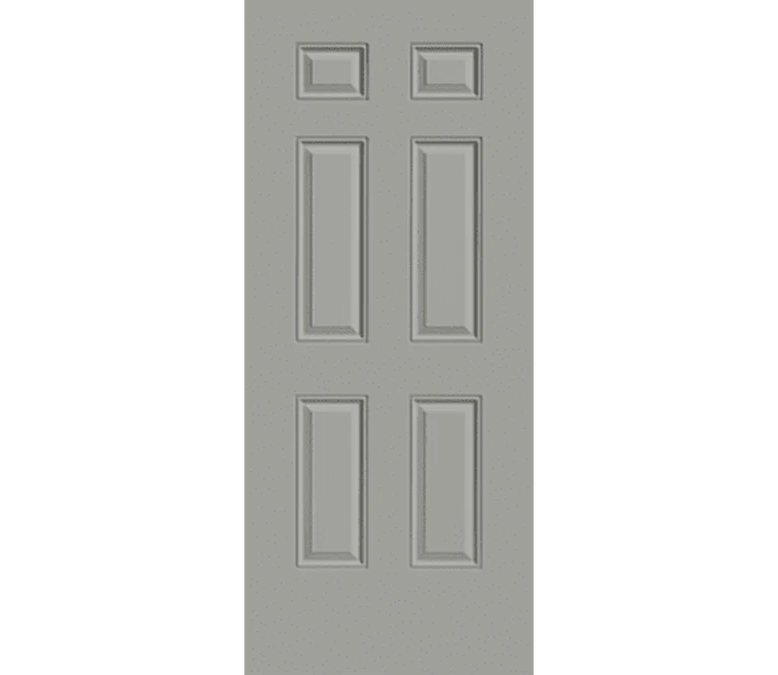 Dayton 6 Panel Steel Entry Door