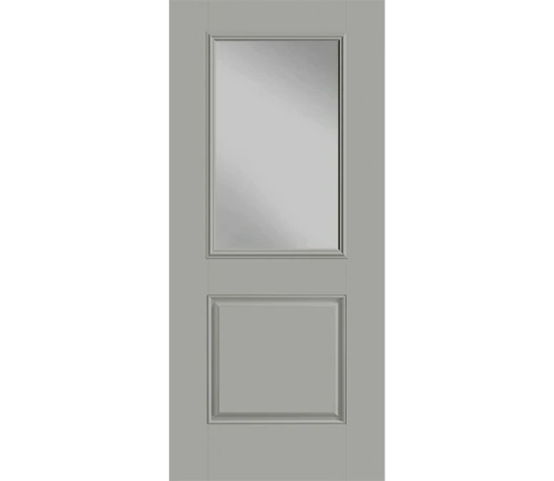 Dayton Half Light 1 Panel Fiberglass Entry Door