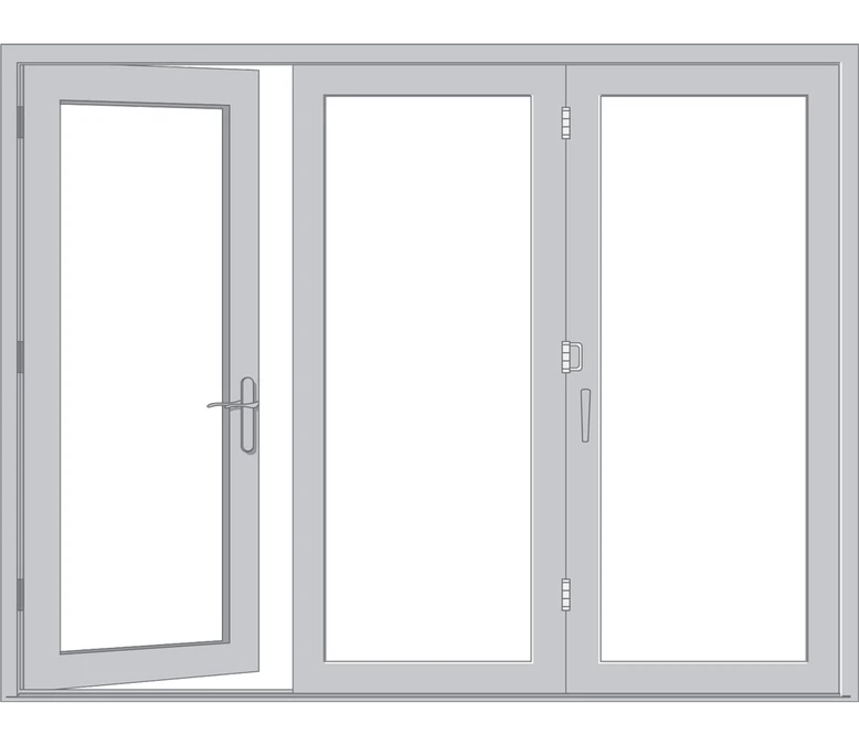 Dayton Pella Architect Reserve Series Contemporary Bifold Patio Door