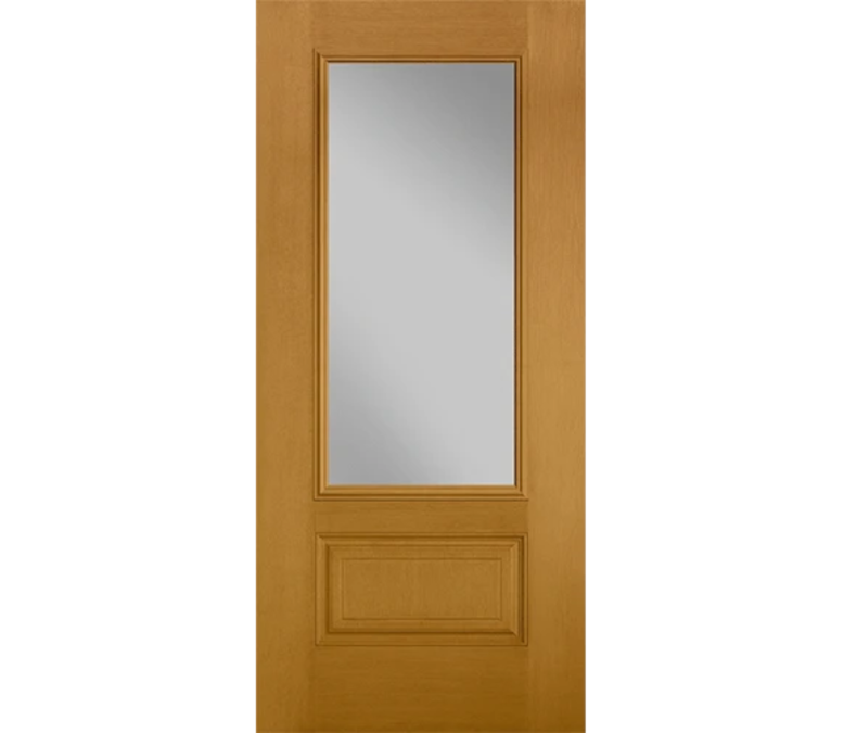 Dayton Three Quaters light Fiberglass Entry Door